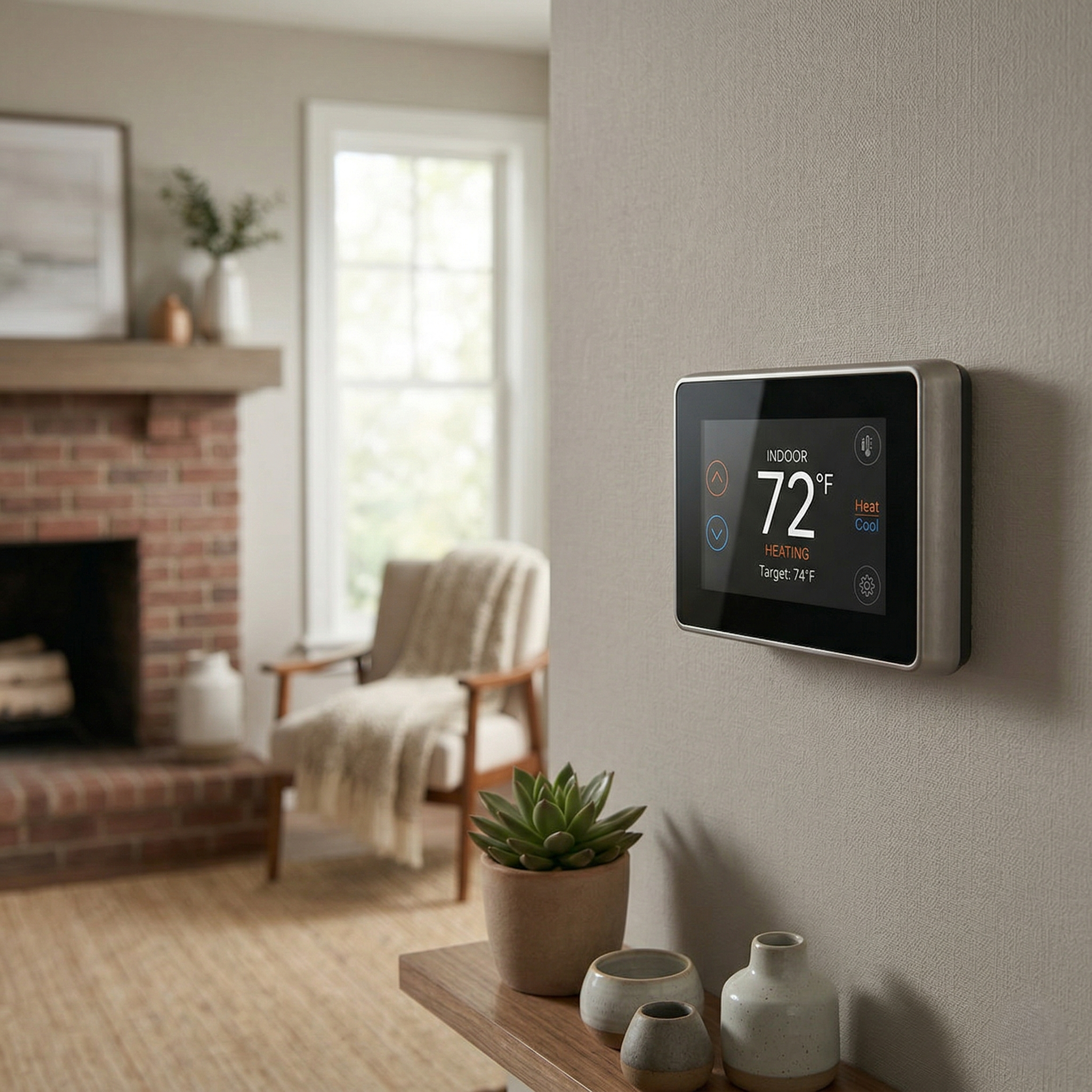 Smart thermostat installation